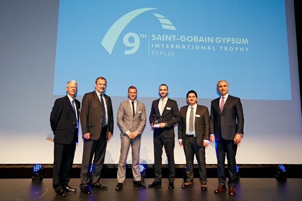 International Décor Wins at the 9th Saint-Gobain Gypsum International Trophy in Berlin International Décor Wins at the 9th Saint-Gobain Gypsum International Trophy in Berlin